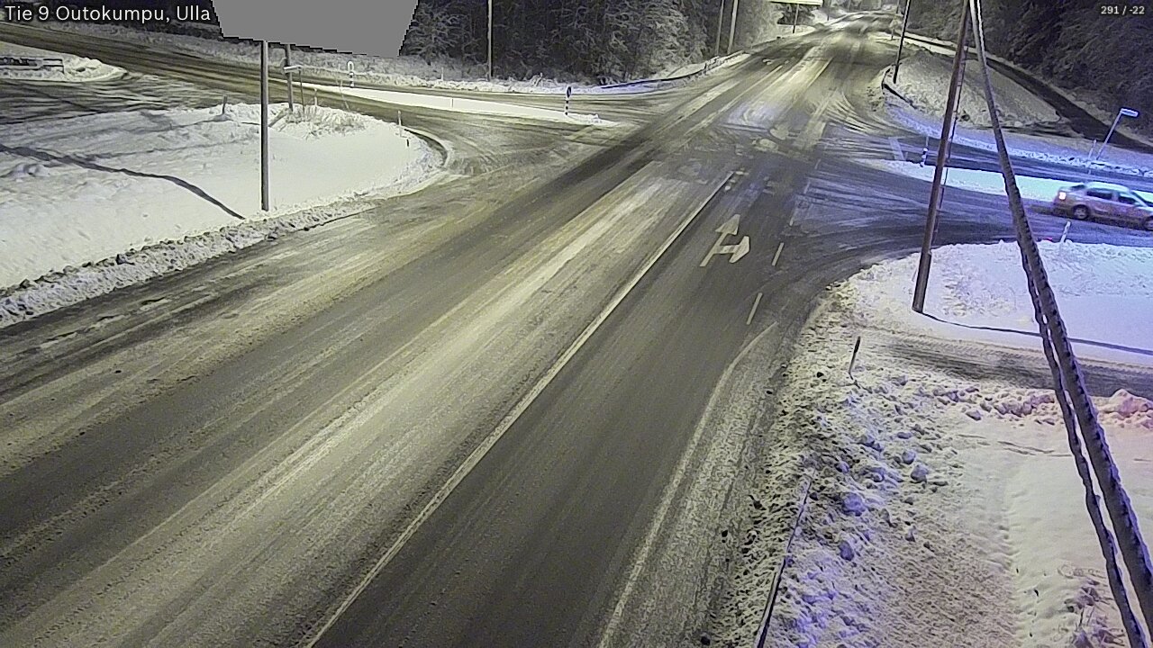 Weather Camera Image Road 9 Outokumpu, Ulla, Outokumpu, Pohjois-Karjala
