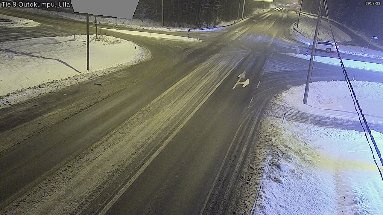 Weather Camera Image Väg 9 Outokumpu, Ulla, Outokumpu, Pohjois-Karjala