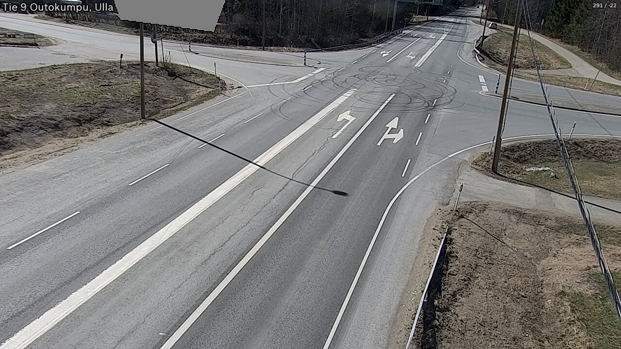 Weather Camera Image Väg 9 Outokumpu, Ulla, Outokumpu, Pohjois-Karjala