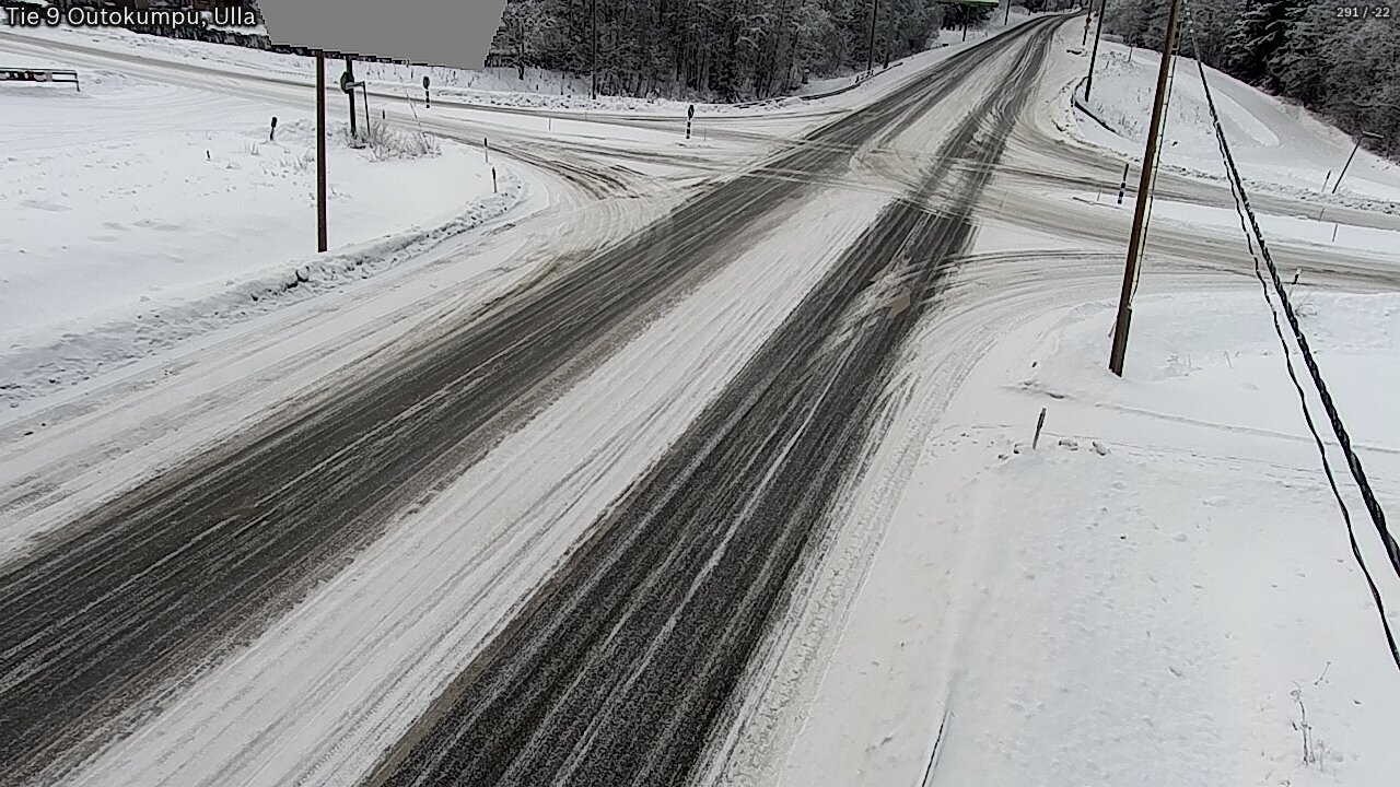 Weather Camera Image Road 9 Outokumpu, Ulla, Outokumpu, Pohjois-Karjala