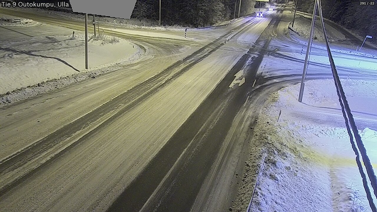 Weather Camera Image Road 9 Outokumpu, Ulla, Outokumpu, Pohjois-Karjala