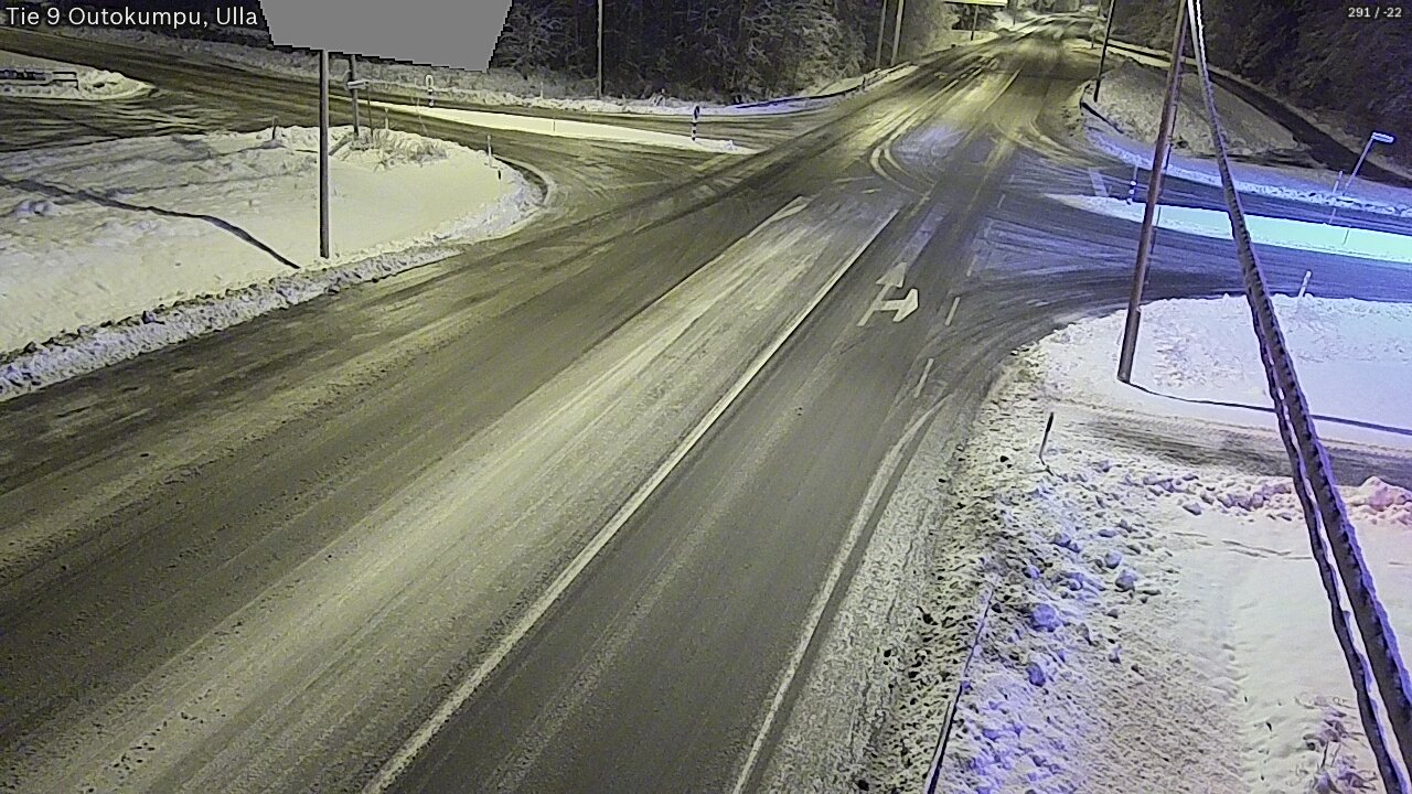 Weather Camera Image Road 9 Outokumpu, Ulla, Outokumpu, Pohjois-Karjala