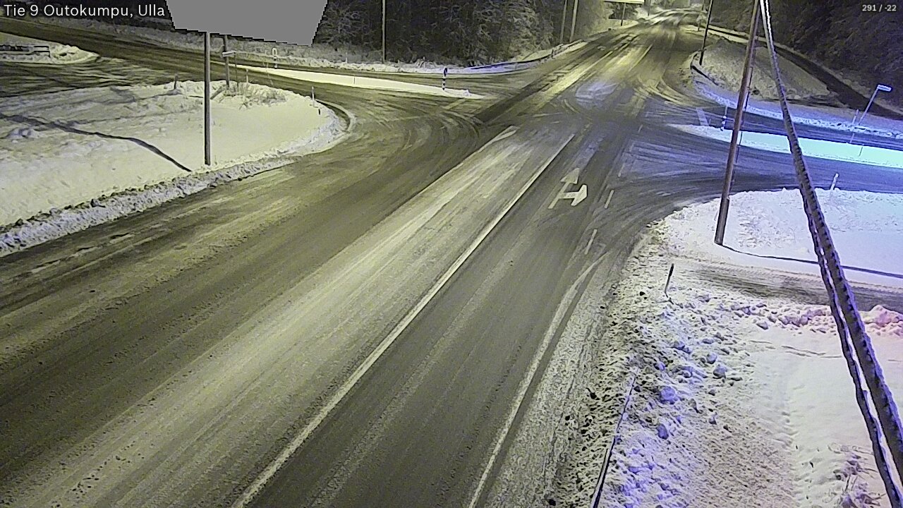Weather Camera Image Road 9 Outokumpu, Ulla, Outokumpu, Pohjois-Karjala
