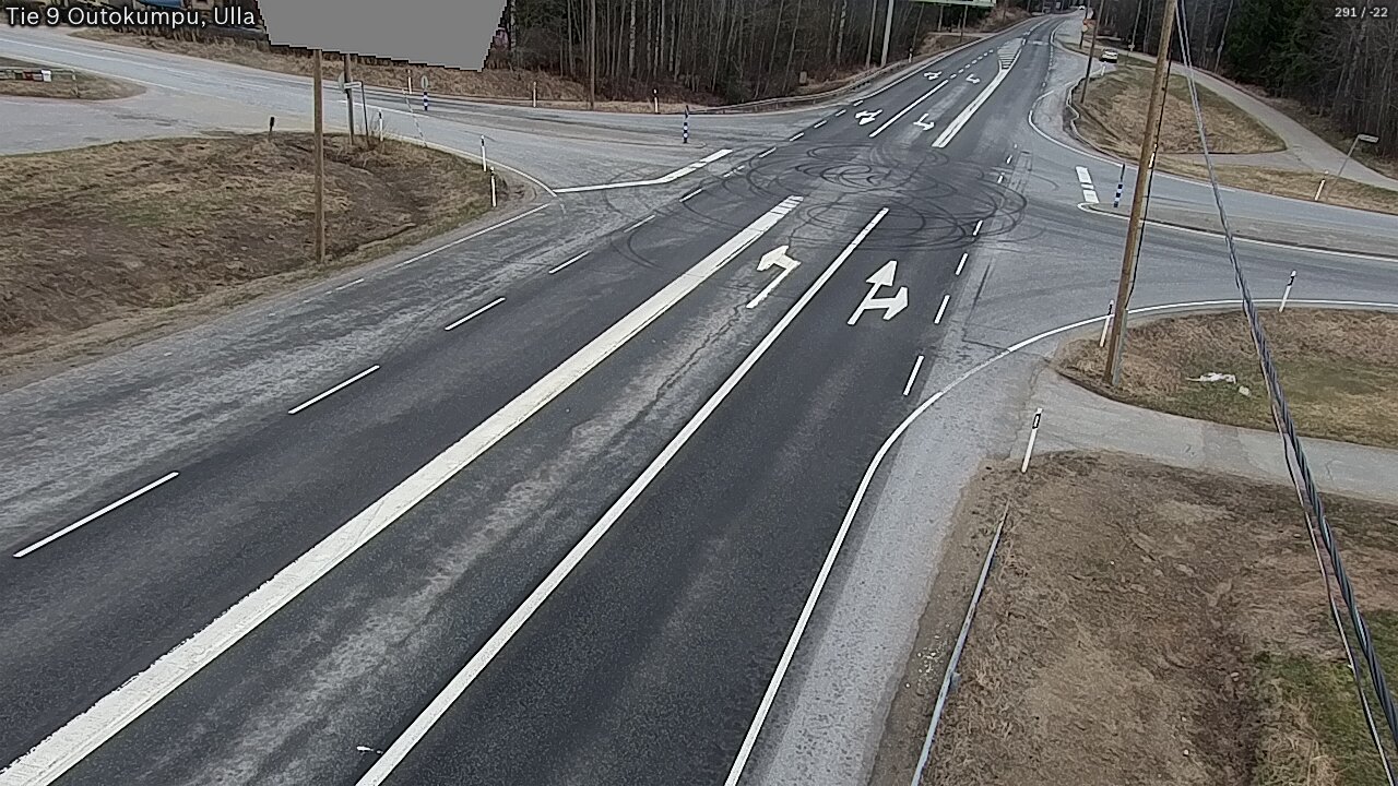 Weather Camera Image Väg 9 Outokumpu, Ulla, Outokumpu, Pohjois-Karjala