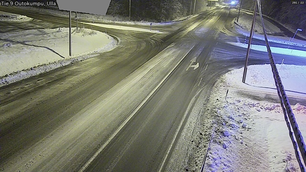 Weather Camera Image Road 9 Outokumpu, Ulla, Outokumpu, Pohjois-Karjala