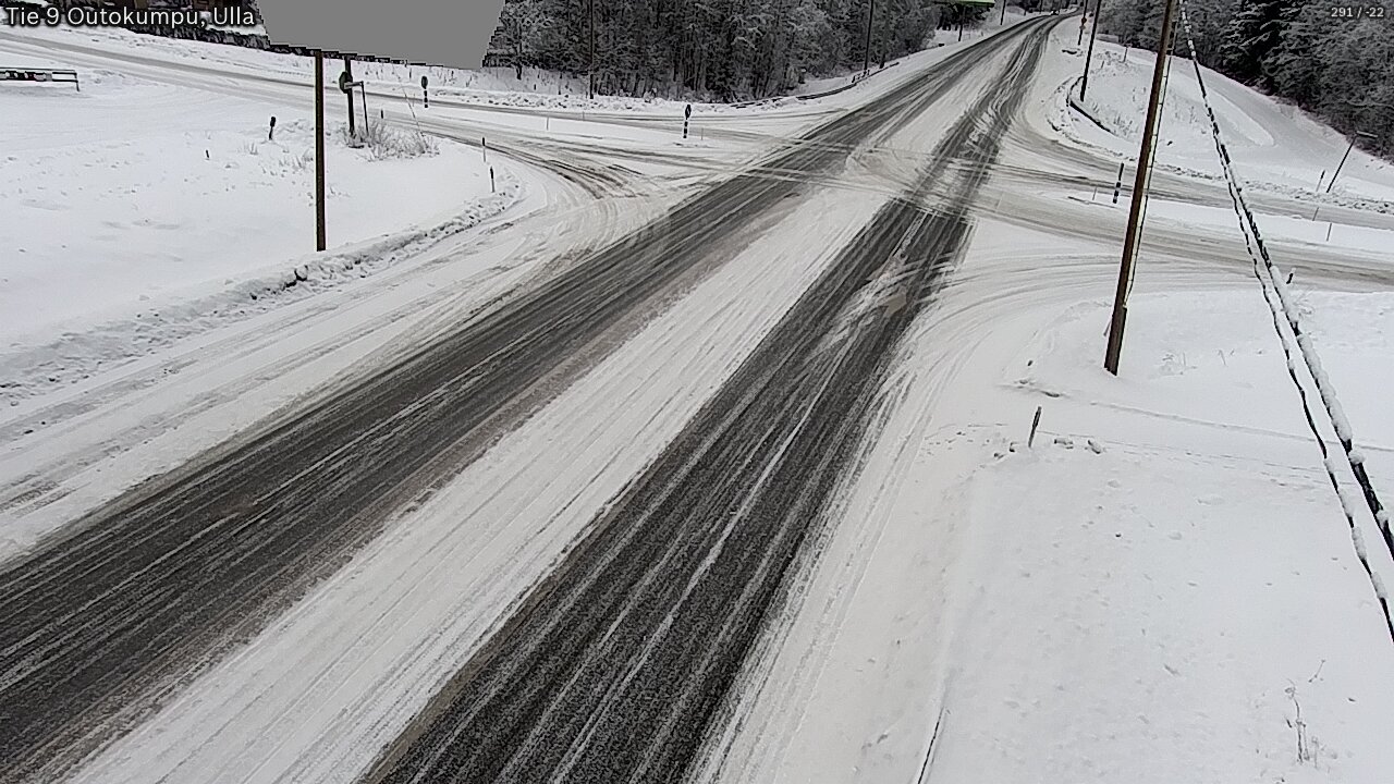 Weather Camera Image Road 9 Outokumpu, Ulla, Outokumpu, Pohjois-Karjala