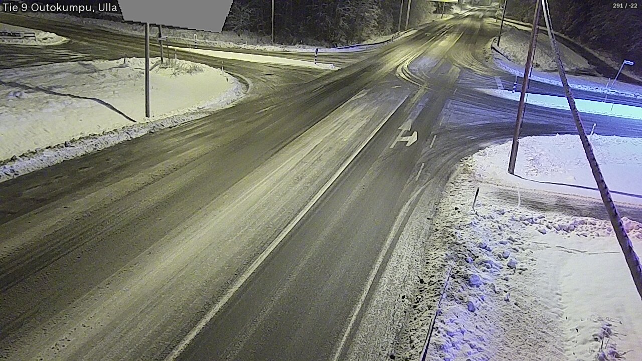 Weather Camera Image Road 9 Outokumpu, Ulla, Outokumpu, Pohjois-Karjala