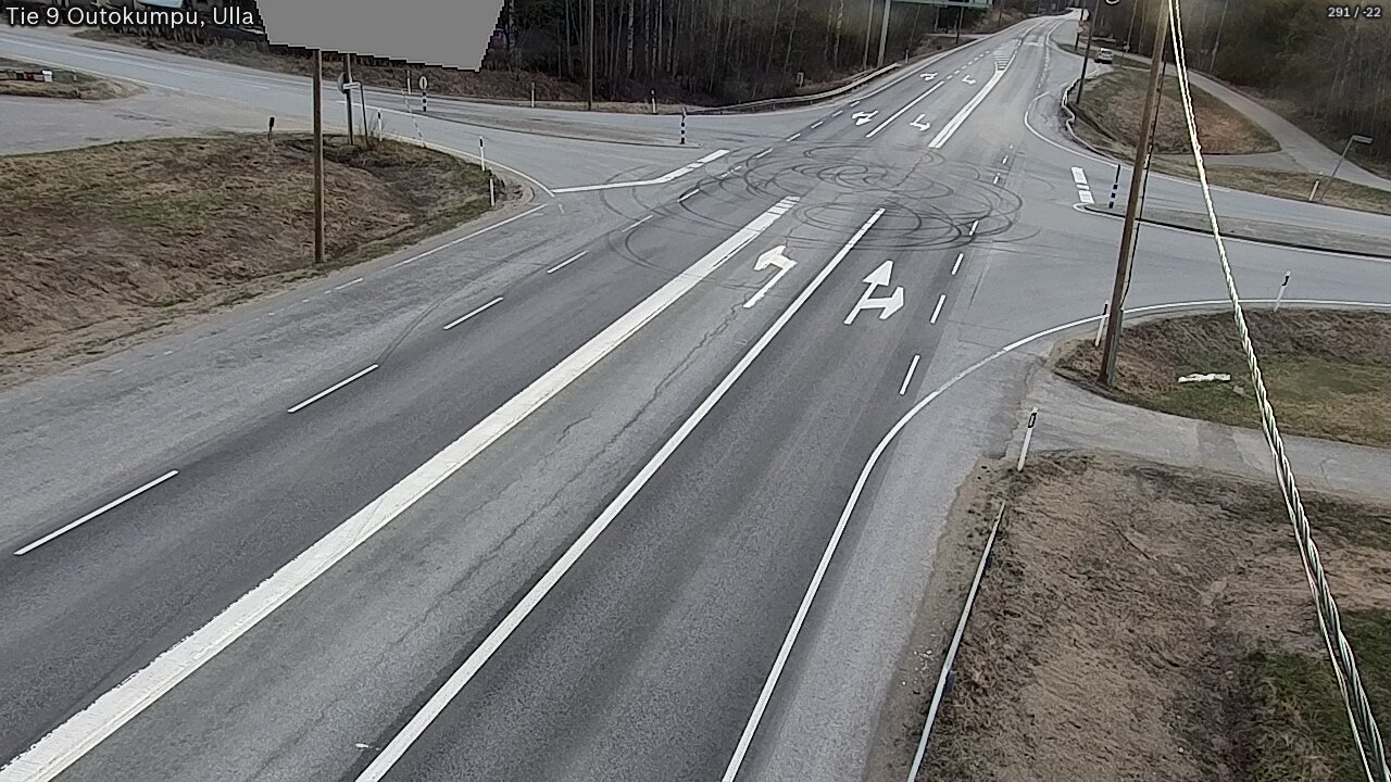 Weather Camera Image Väg 9 Outokumpu, Ulla, Outokumpu, Pohjois-Karjala