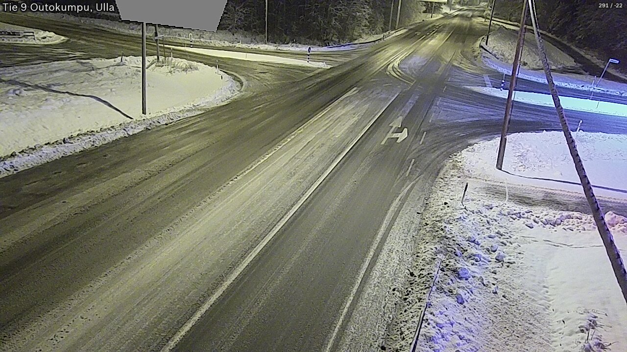 Weather Camera Image Road 9 Outokumpu, Ulla, Outokumpu, Pohjois-Karjala