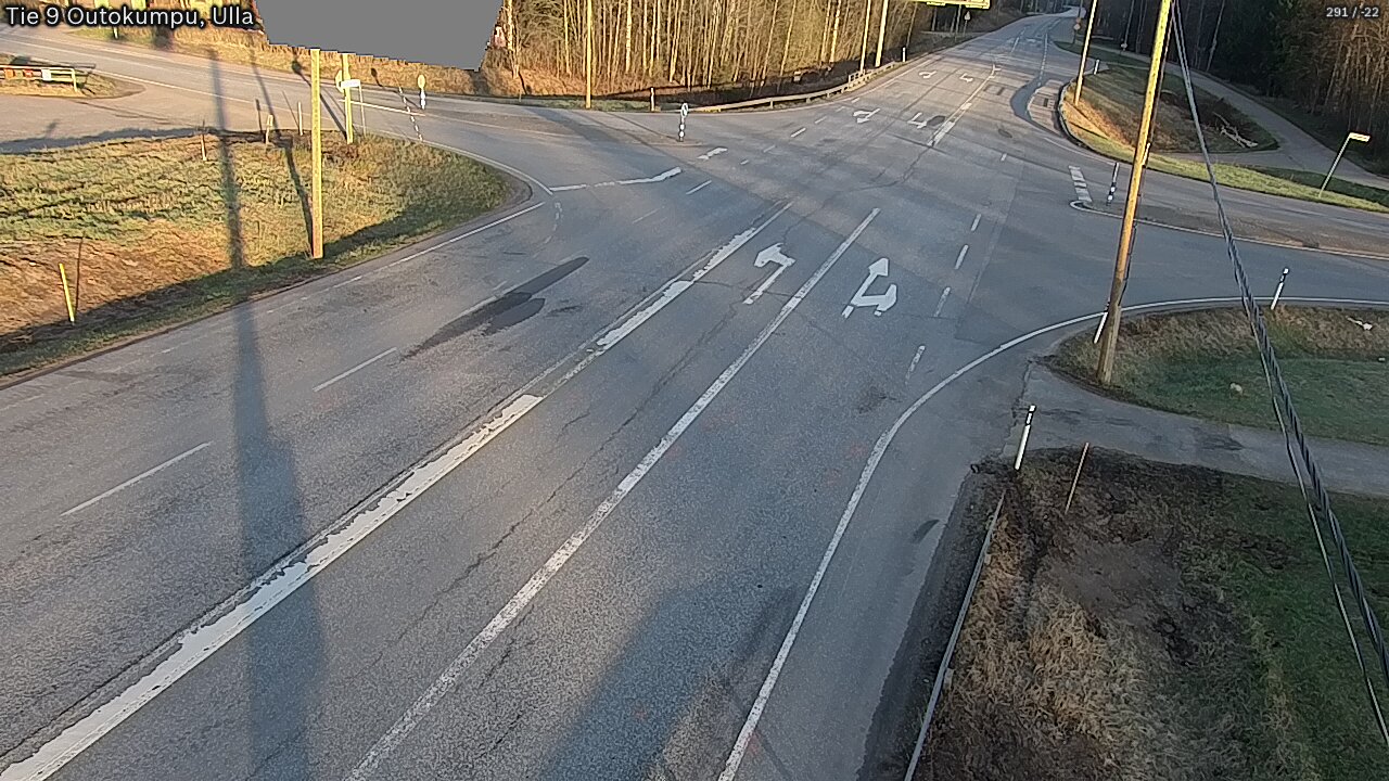 Weather Camera Image Väg 9 Outokumpu, Ulla, Outokumpu, Pohjois-Karjala
