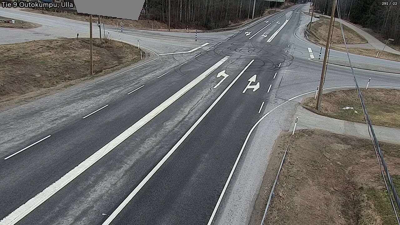Weather Camera Image Väg 9 Outokumpu, Ulla, Outokumpu, Pohjois-Karjala