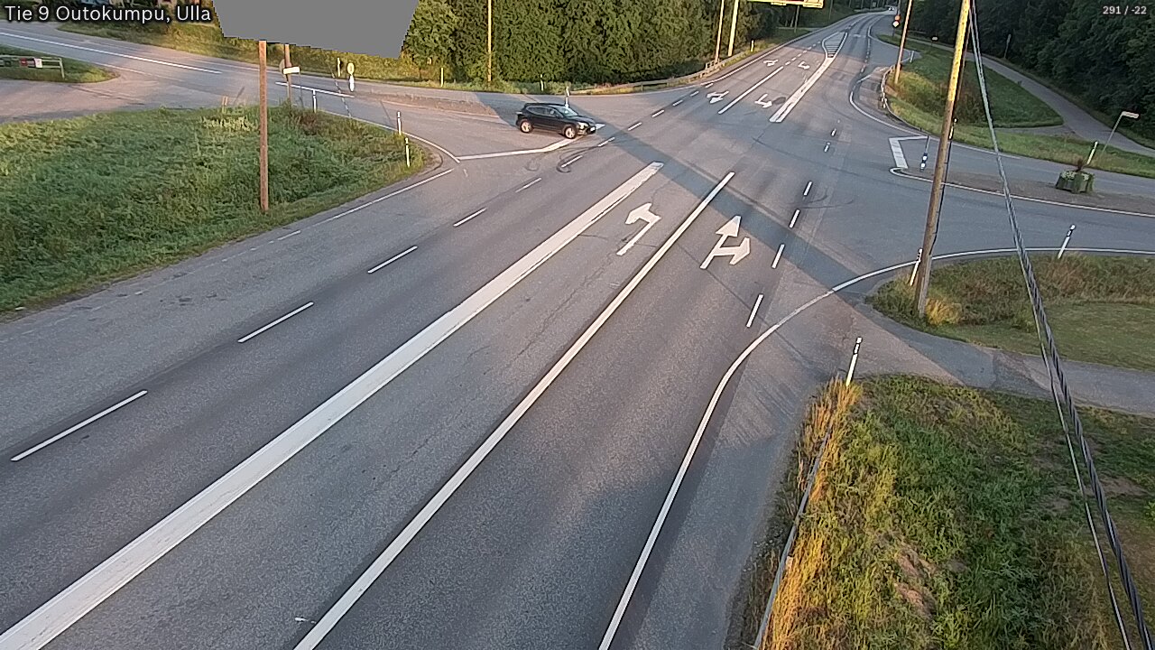 Weather Camera Image Väg 9 Outokumpu, Ulla, Outokumpu, Pohjois-Karjala