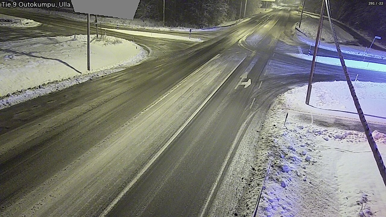 Weather Camera Image Road 9 Outokumpu, Ulla, Outokumpu, Pohjois-Karjala