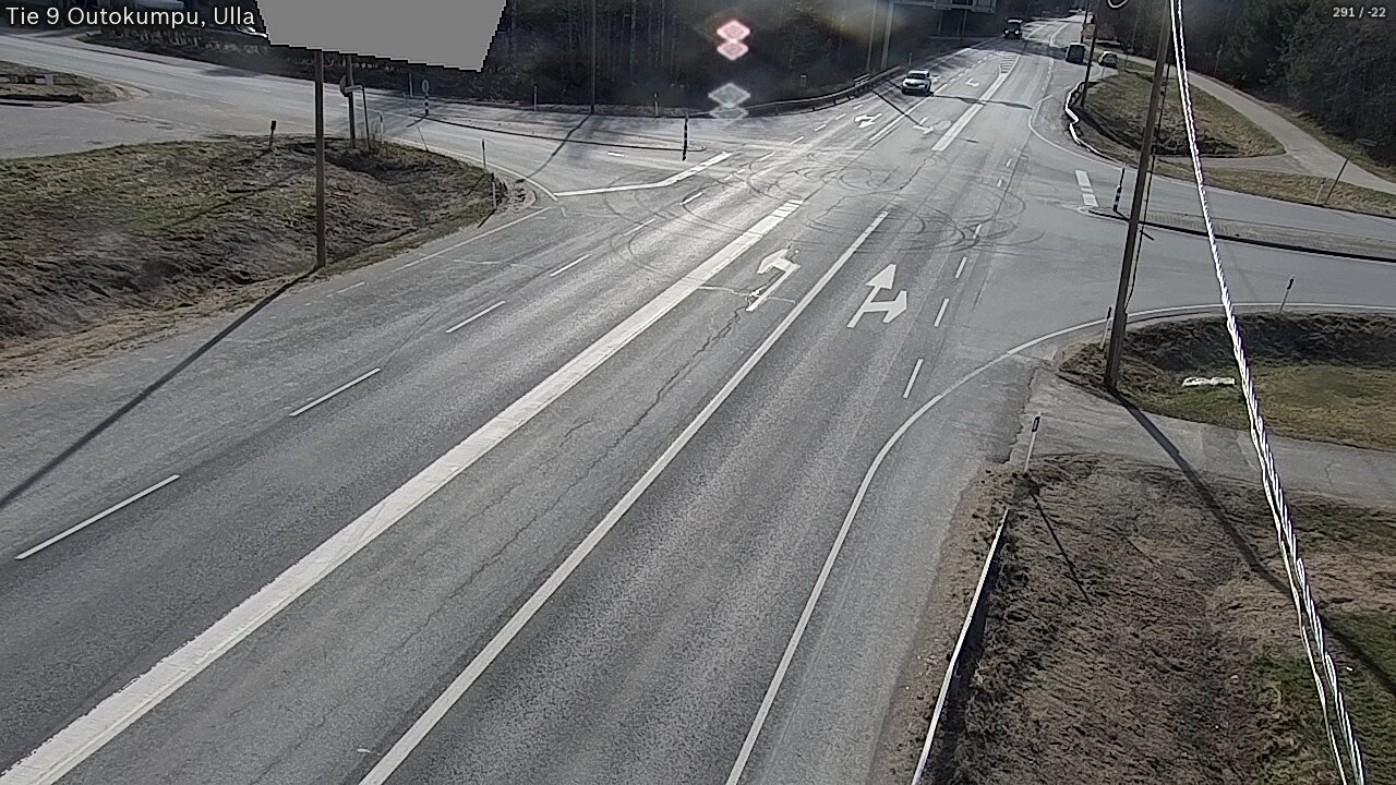 Weather Camera Image Väg 9 Outokumpu, Ulla, Outokumpu, Pohjois-Karjala