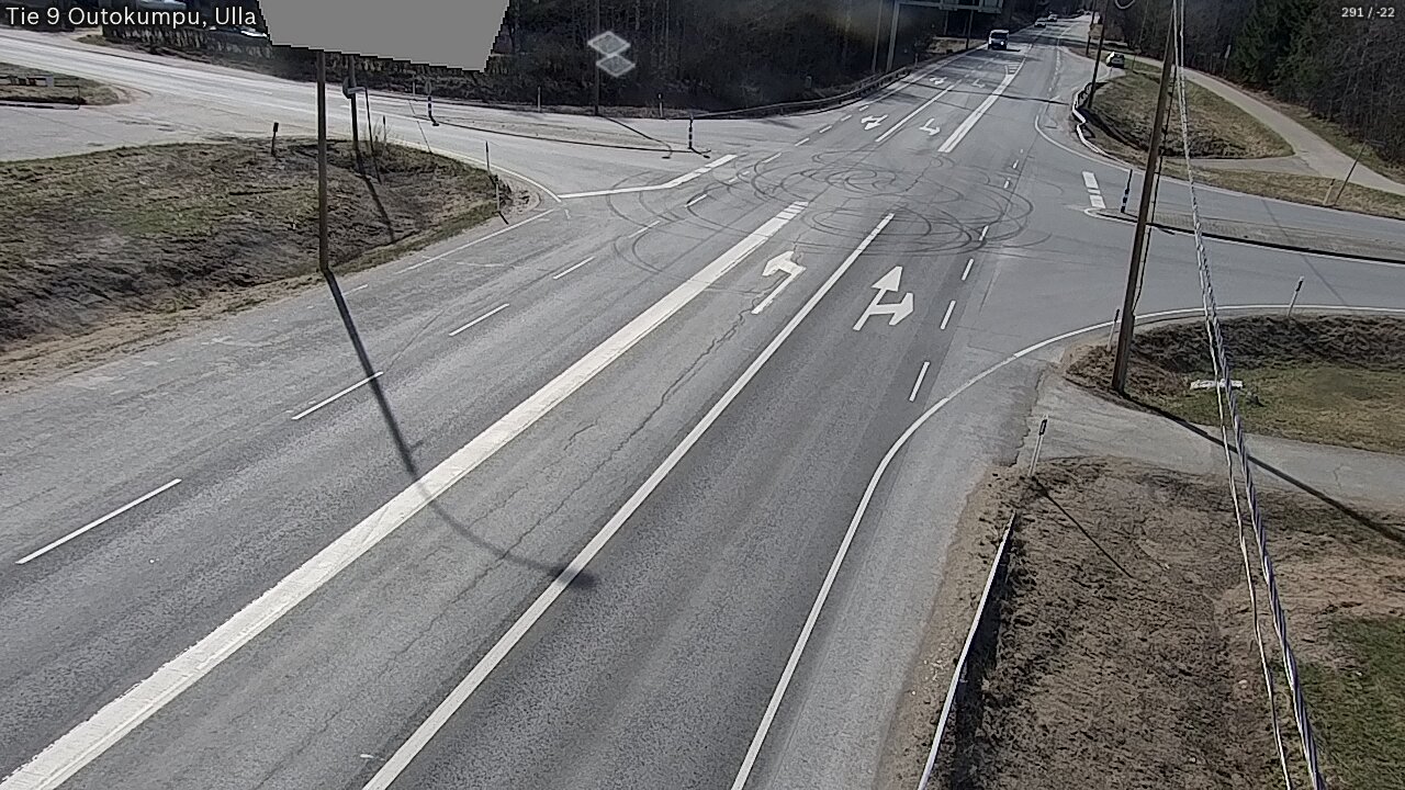 Weather Camera Image Väg 9 Outokumpu, Ulla, Outokumpu, Pohjois-Karjala