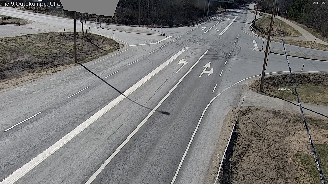 Weather Camera Image Väg 9 Outokumpu, Ulla, Outokumpu, Pohjois-Karjala