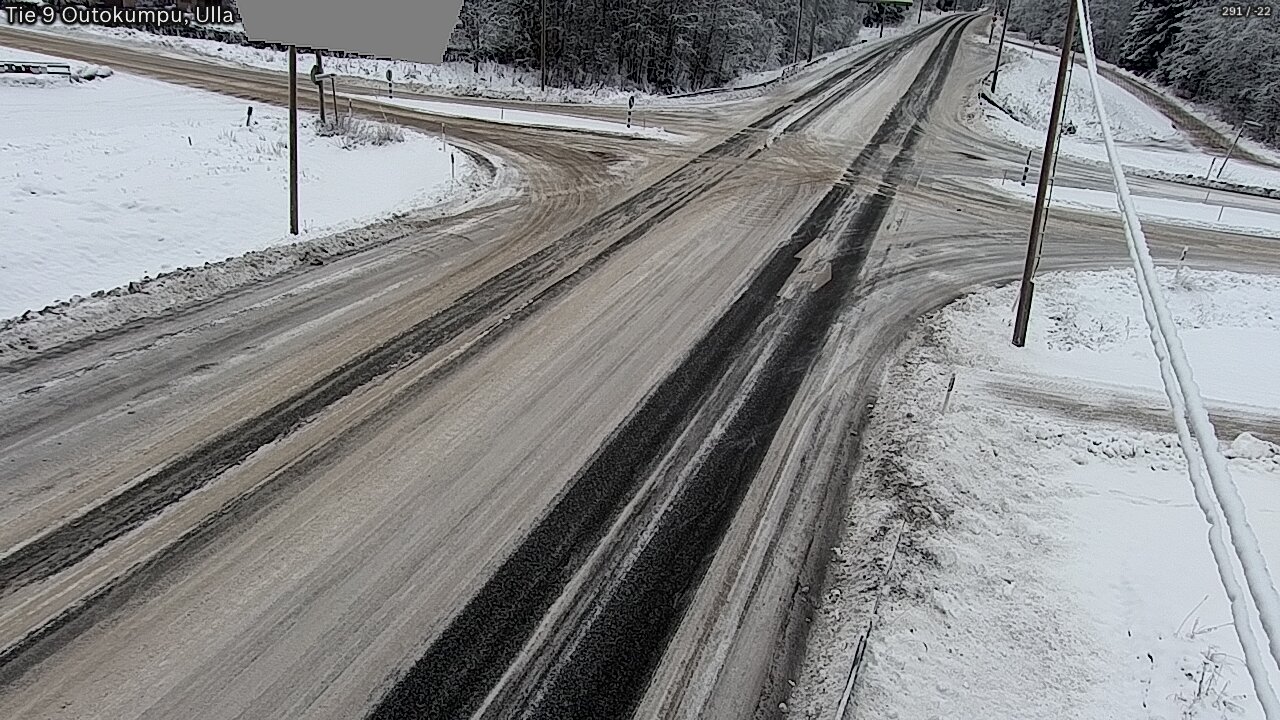 Weather Camera Image Road 9 Outokumpu, Ulla, Outokumpu, Pohjois-Karjala