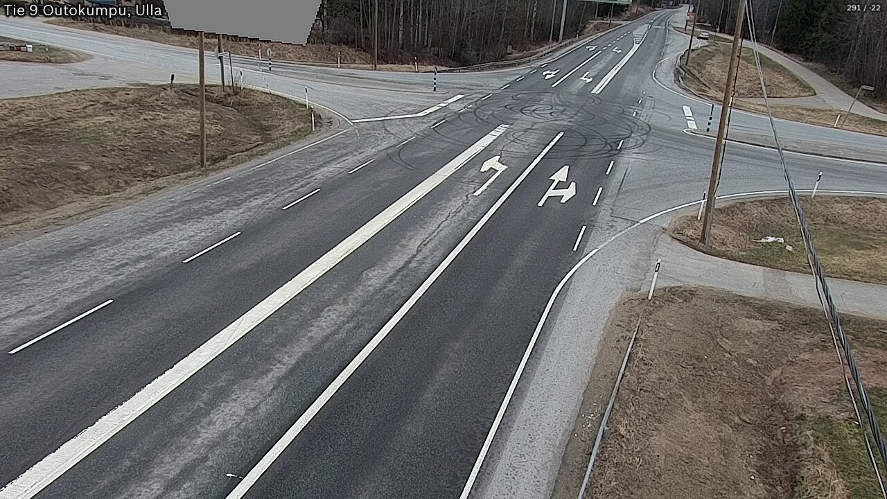 Weather Camera Image Väg 9 Outokumpu, Ulla, Outokumpu, Pohjois-Karjala