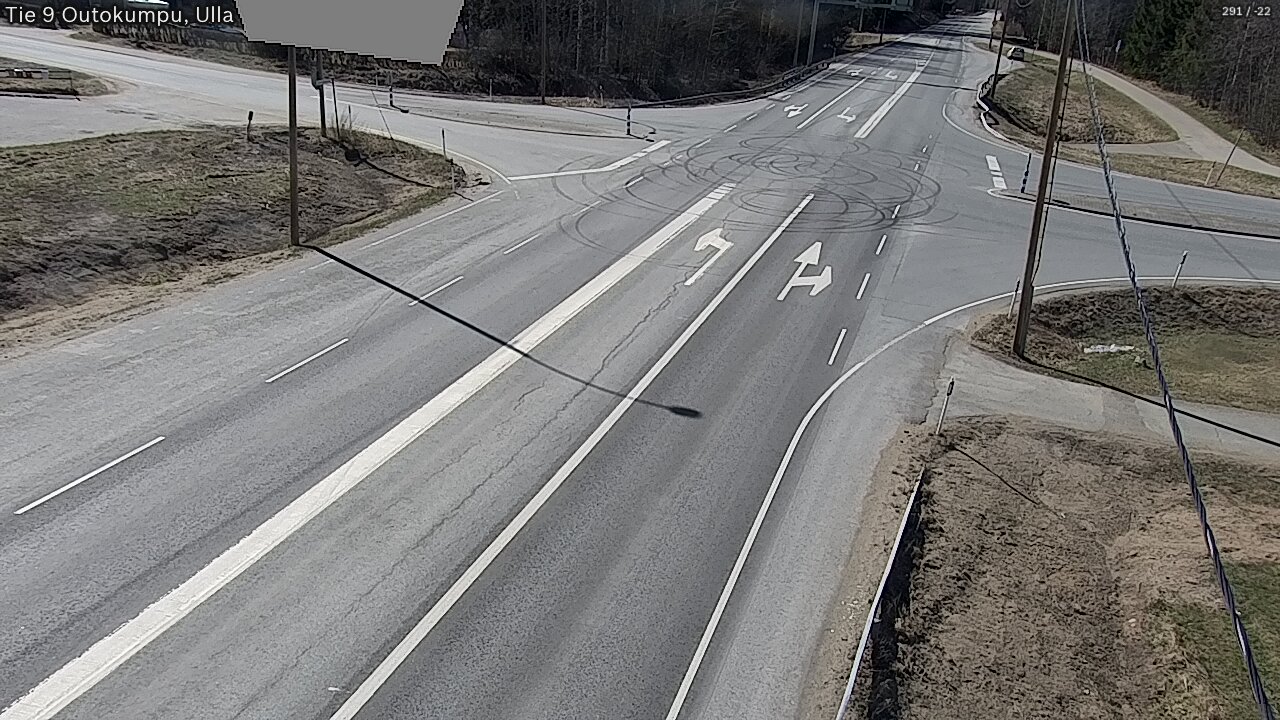 Weather Camera Image Väg 9 Outokumpu, Ulla, Outokumpu, Pohjois-Karjala