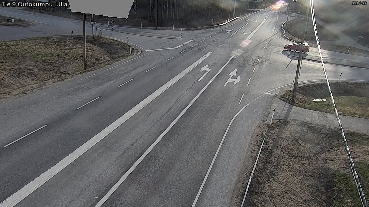 Weather Camera Image Väg 9 Outokumpu, Ulla, Outokumpu, Pohjois-Karjala