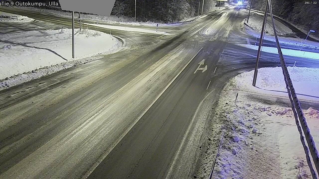 Weather Camera Image Road 9 Outokumpu, Ulla, Outokumpu, Pohjois-Karjala