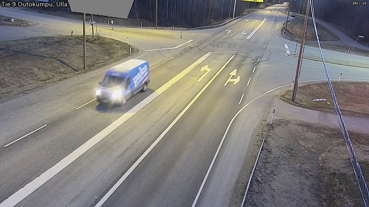 Weather Camera Image Väg 9 Outokumpu, Ulla, Outokumpu, Pohjois-Karjala
