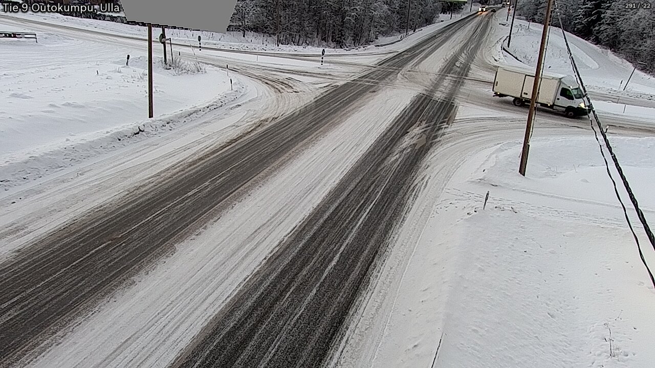 Weather Camera Image Väg 9 Outokumpu, Ulla, Outokumpu, Pohjois-Karjala