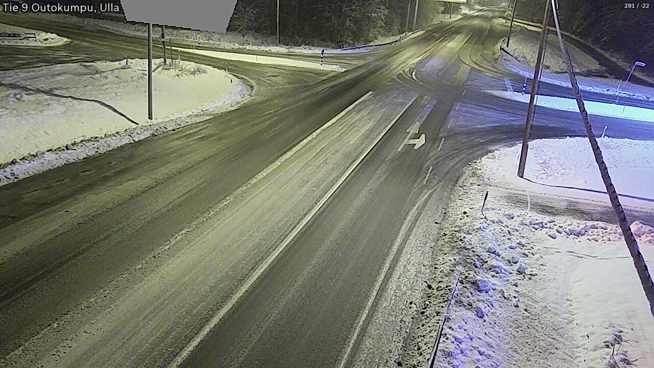 Weather Camera Image Road 9 Outokumpu, Ulla, Outokumpu, Pohjois-Karjala