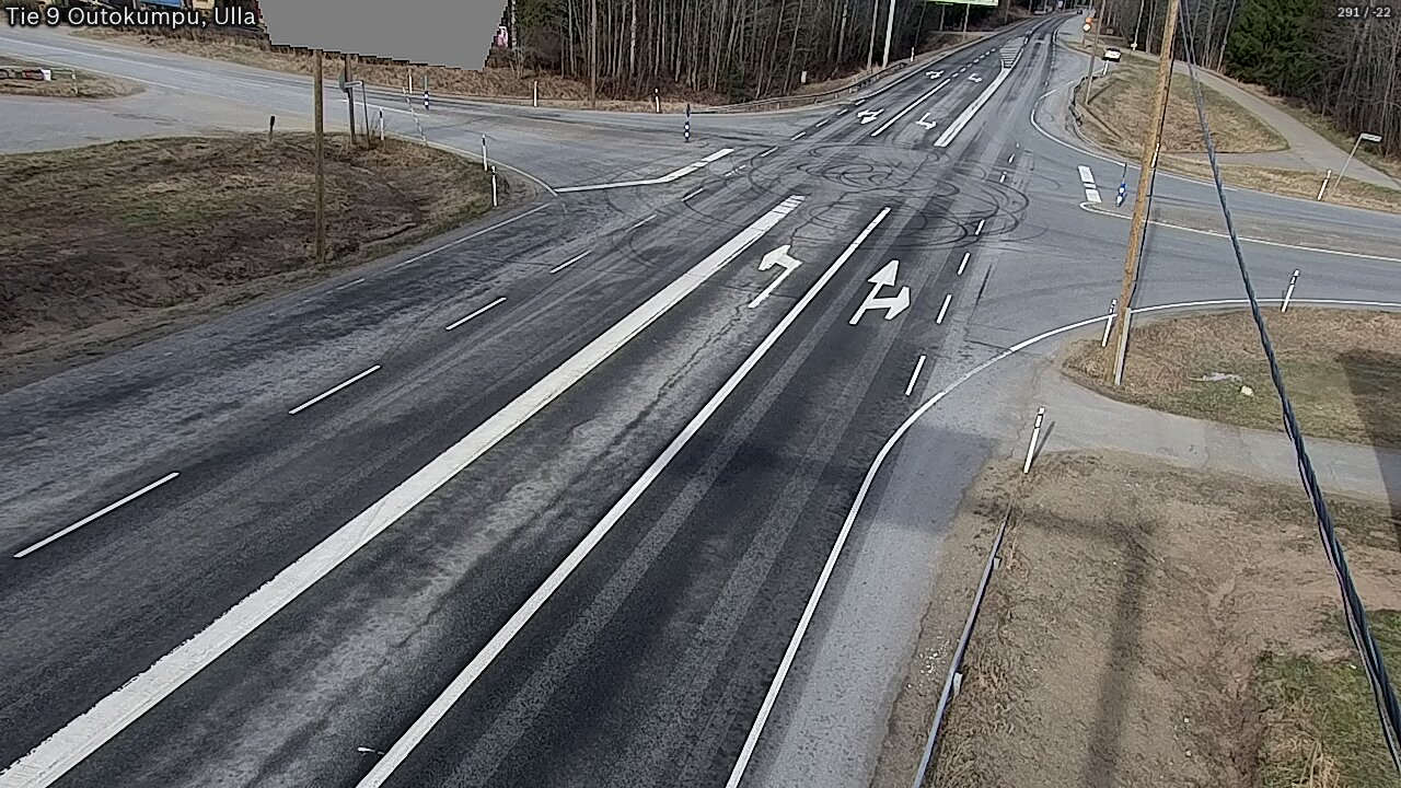 Weather Camera Image Väg 9 Outokumpu, Ulla, Outokumpu, Pohjois-Karjala