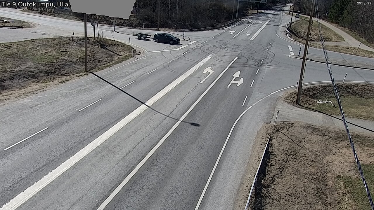 Weather Camera Image Väg 9 Outokumpu, Ulla, Outokumpu, Pohjois-Karjala