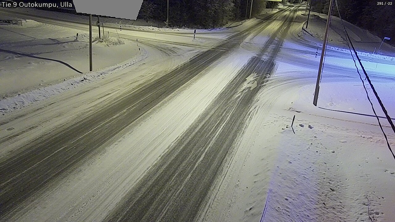 Weather Camera Image Road 9 Outokumpu, Ulla, Outokumpu, Pohjois-Karjala