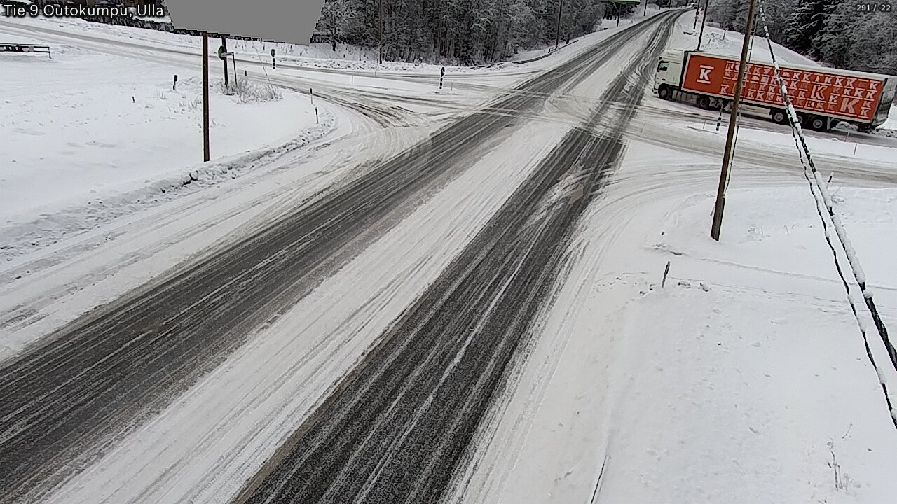 Weather Camera Image Road 9 Outokumpu, Ulla, Outokumpu, Pohjois-Karjala