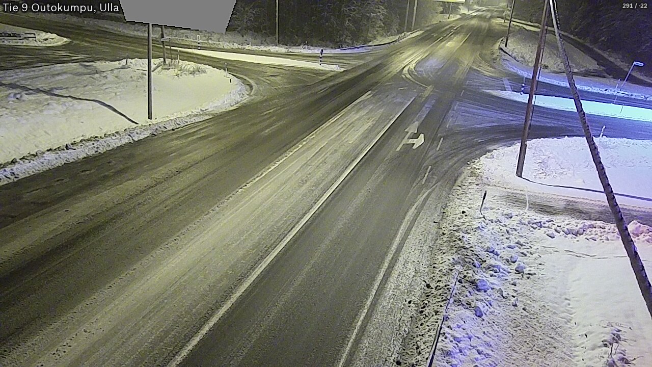 Weather Camera Image Road 9 Outokumpu, Ulla, Outokumpu, Pohjois-Karjala