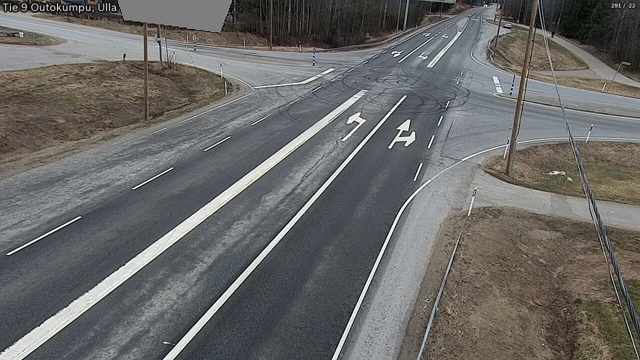 Weather Camera Image Väg 9 Outokumpu, Ulla, Outokumpu, Pohjois-Karjala