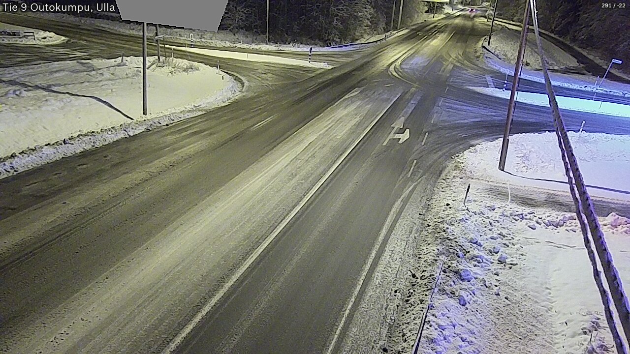Weather Camera Image Road 9 Outokumpu, Ulla, Outokumpu, Pohjois-Karjala