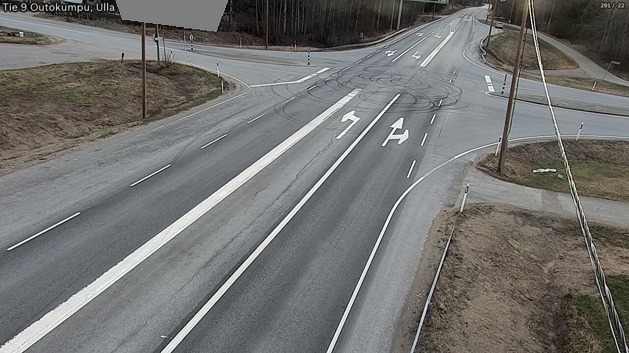 Weather Camera Image Väg 9 Outokumpu, Ulla, Outokumpu, Pohjois-Karjala