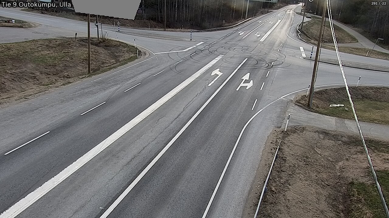 Weather Camera Image Väg 9 Outokumpu, Ulla, Outokumpu, Pohjois-Karjala