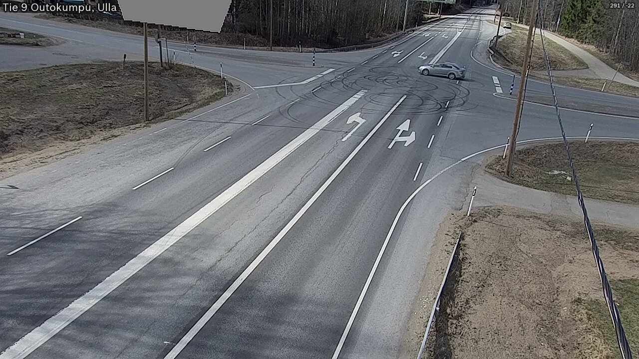 Weather Camera Image Väg 9 Outokumpu, Ulla, Outokumpu, Pohjois-Karjala