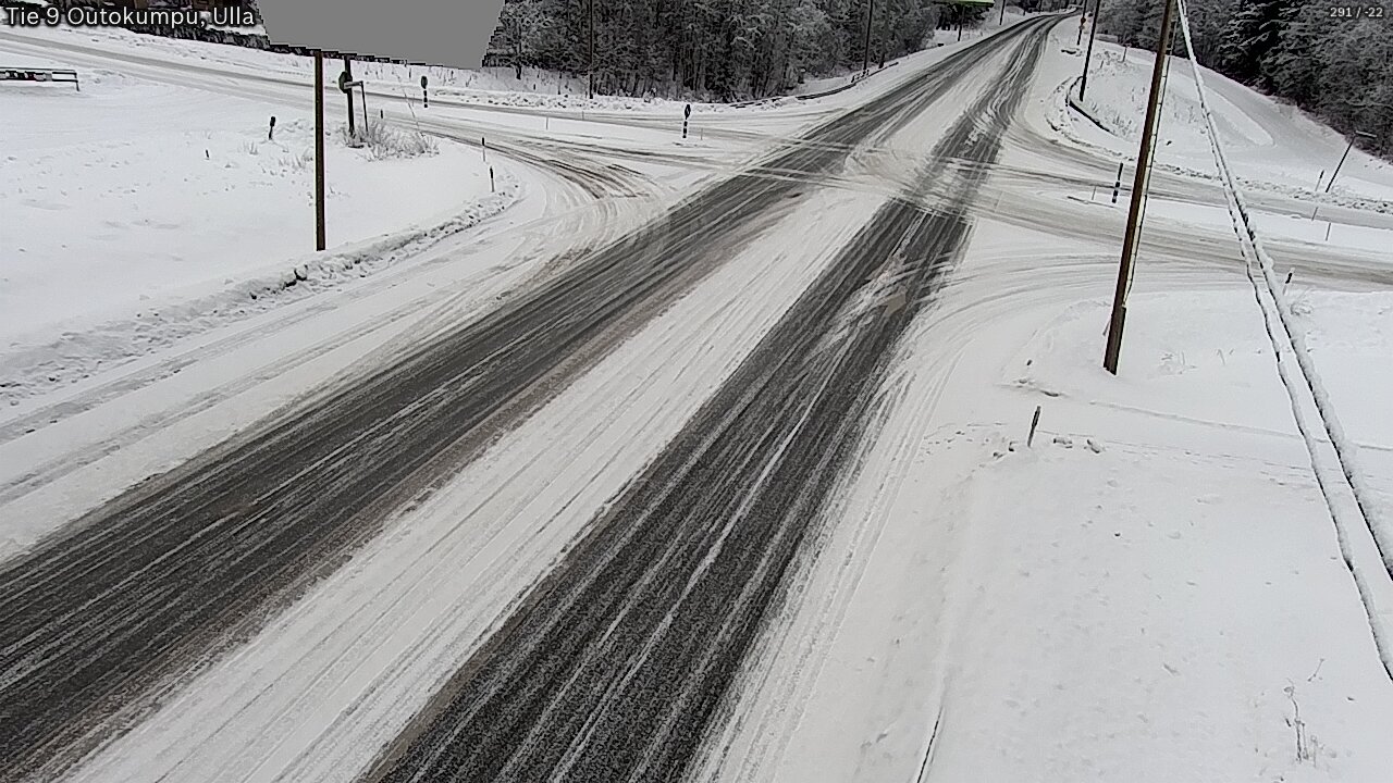 Weather Camera Image Road 9 Outokumpu, Ulla, Outokumpu, Pohjois-Karjala