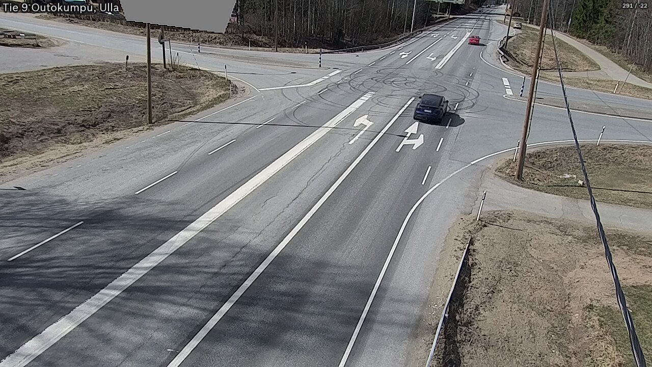 Weather Camera Image Väg 9 Outokumpu, Ulla, Outokumpu, Pohjois-Karjala