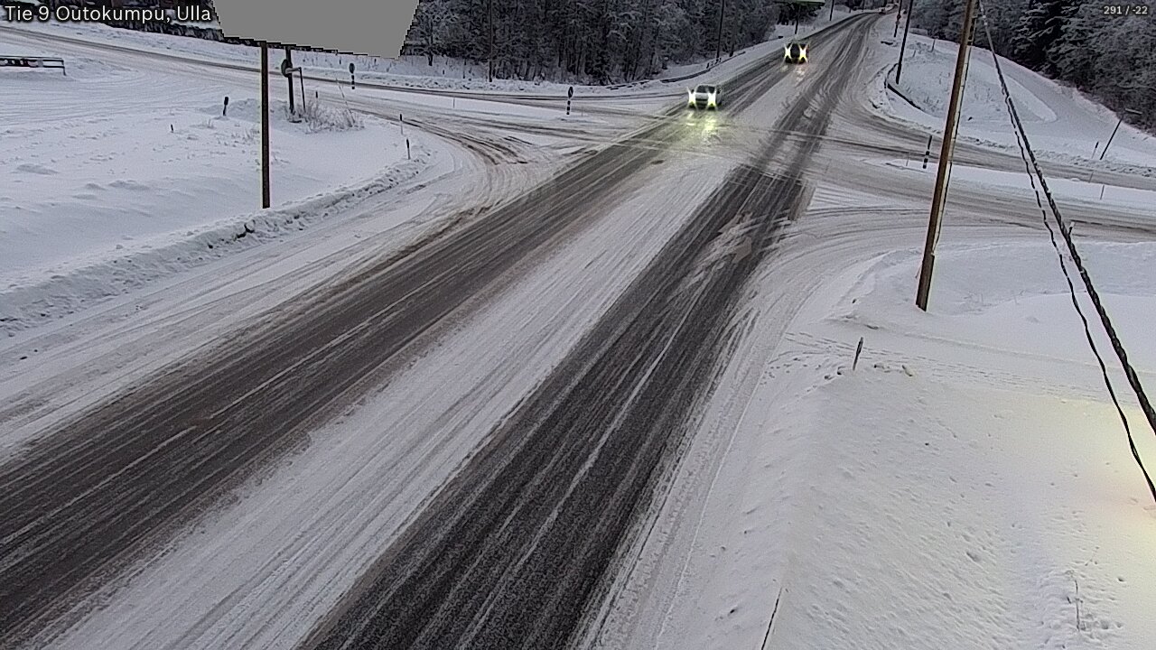 Weather Camera Image Väg 9 Outokumpu, Ulla, Outokumpu, Pohjois-Karjala
