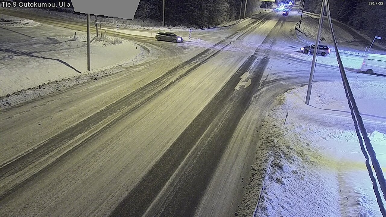 Weather Camera Image Road 9 Outokumpu, Ulla, Outokumpu, Pohjois-Karjala