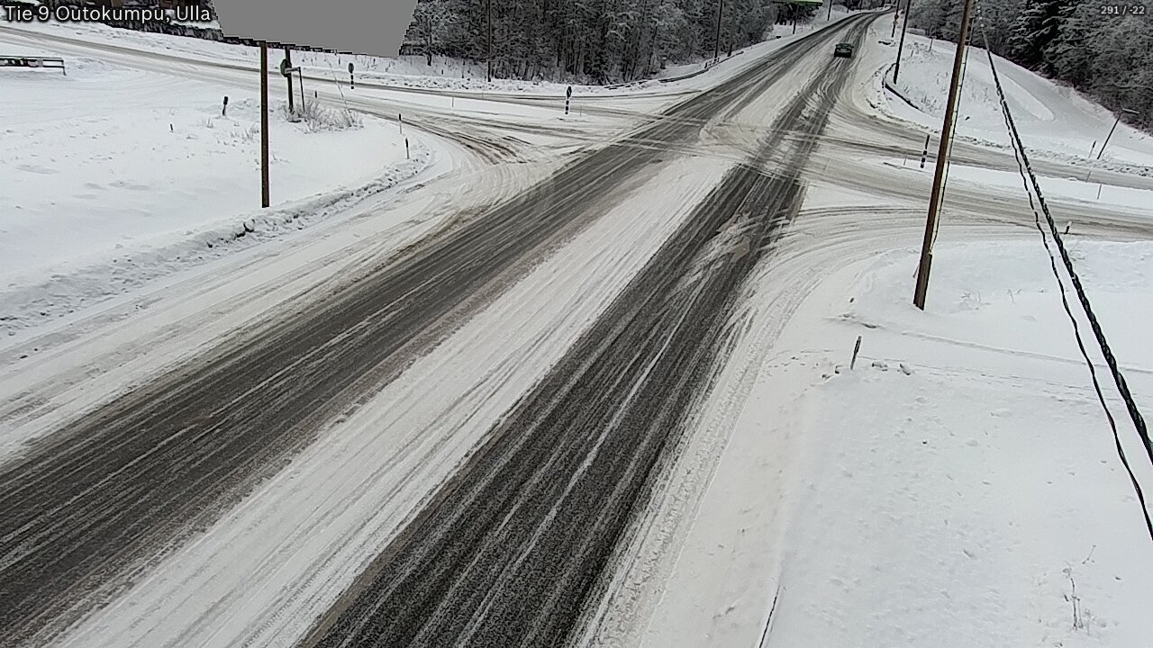Weather Camera Image Road 9 Outokumpu, Ulla, Outokumpu, Pohjois-Karjala