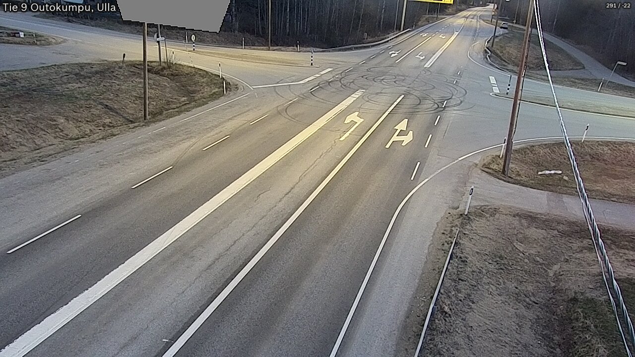 Weather Camera Image Väg 9 Outokumpu, Ulla, Outokumpu, Pohjois-Karjala