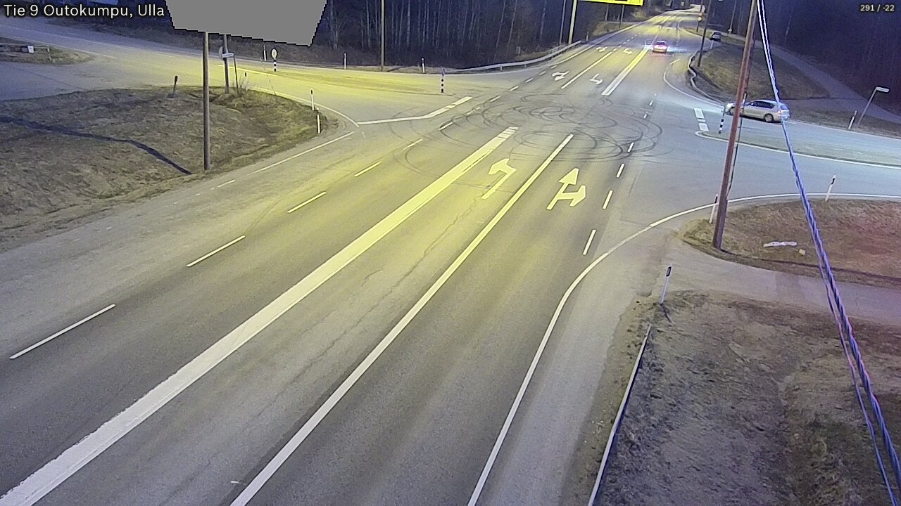 Weather Camera Image Väg 9 Outokumpu, Ulla, Outokumpu, Pohjois-Karjala