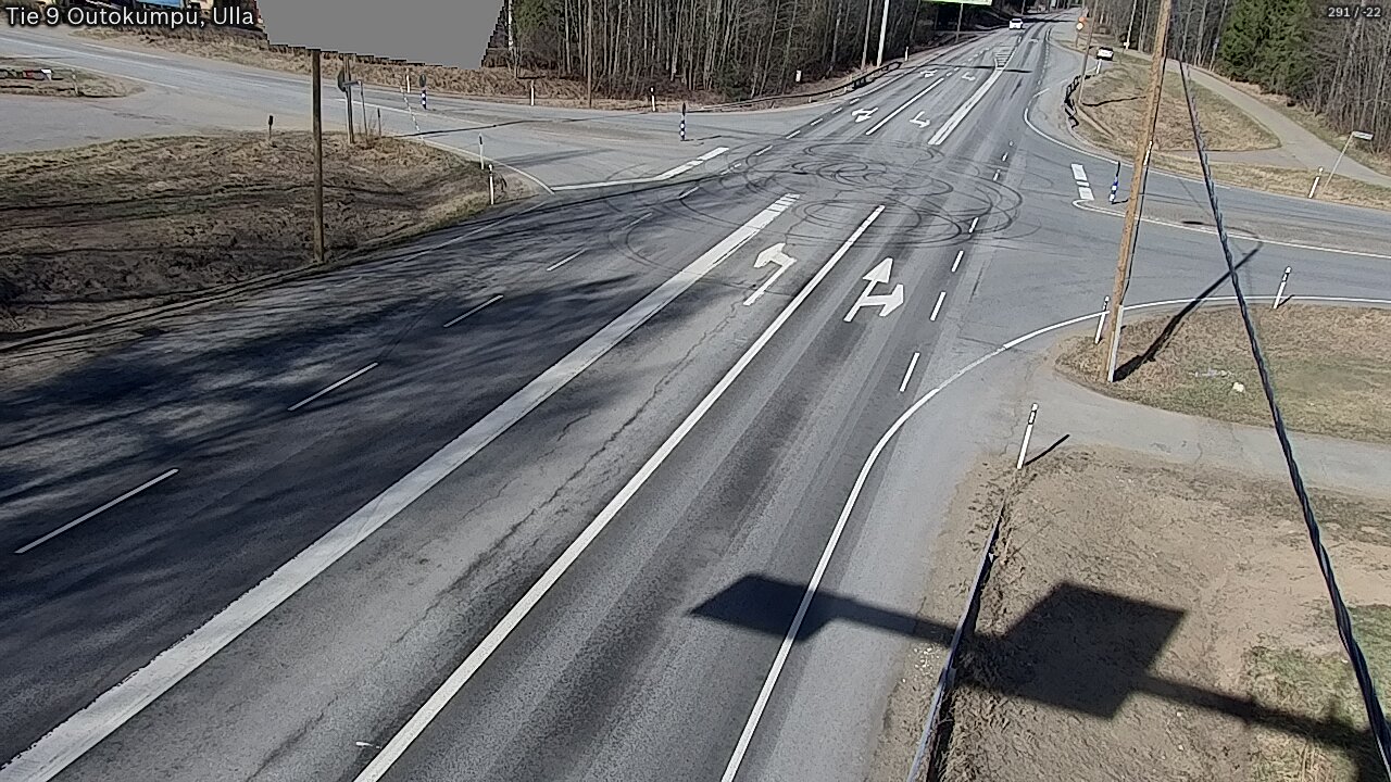 Weather Camera Image Väg 9 Outokumpu, Ulla, Outokumpu, Pohjois-Karjala