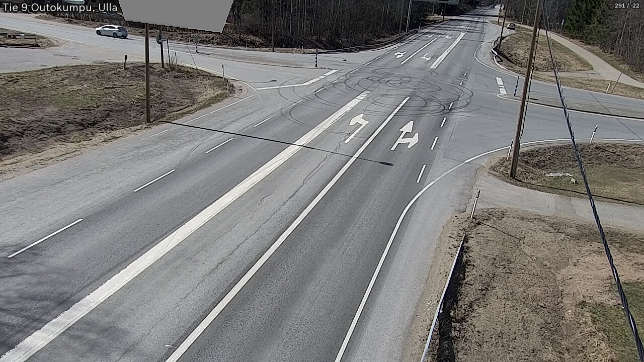 Weather Camera Image Väg 9 Outokumpu, Ulla, Outokumpu, Pohjois-Karjala