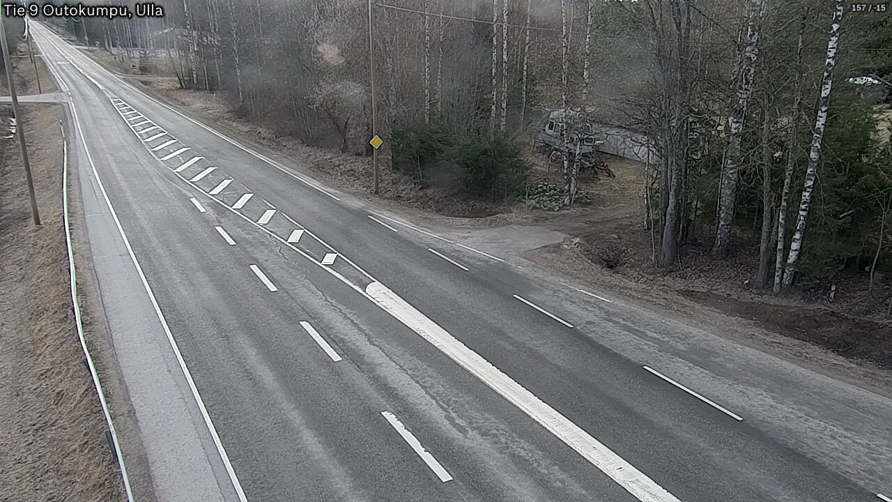 Weather Camera Image Väg 9 Outokumpu, Ulla, Outokumpu, Pohjois-Karjala