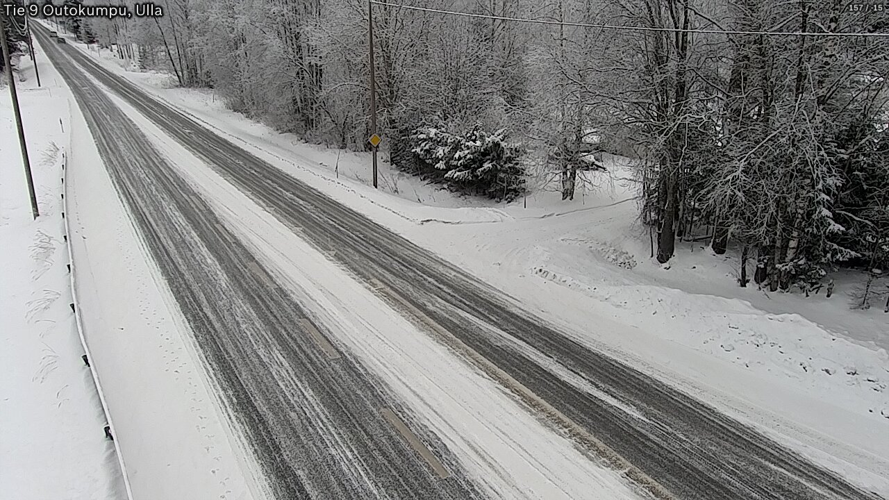 Weather Camera Image Väg 9 Outokumpu, Ulla, Outokumpu, Pohjois-Karjala