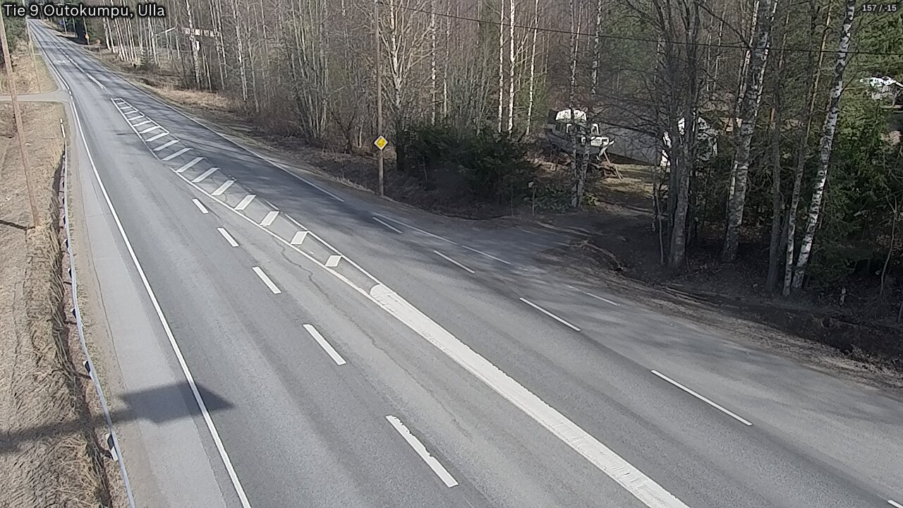 Weather Camera Image Väg 9 Outokumpu, Ulla, Outokumpu, Pohjois-Karjala